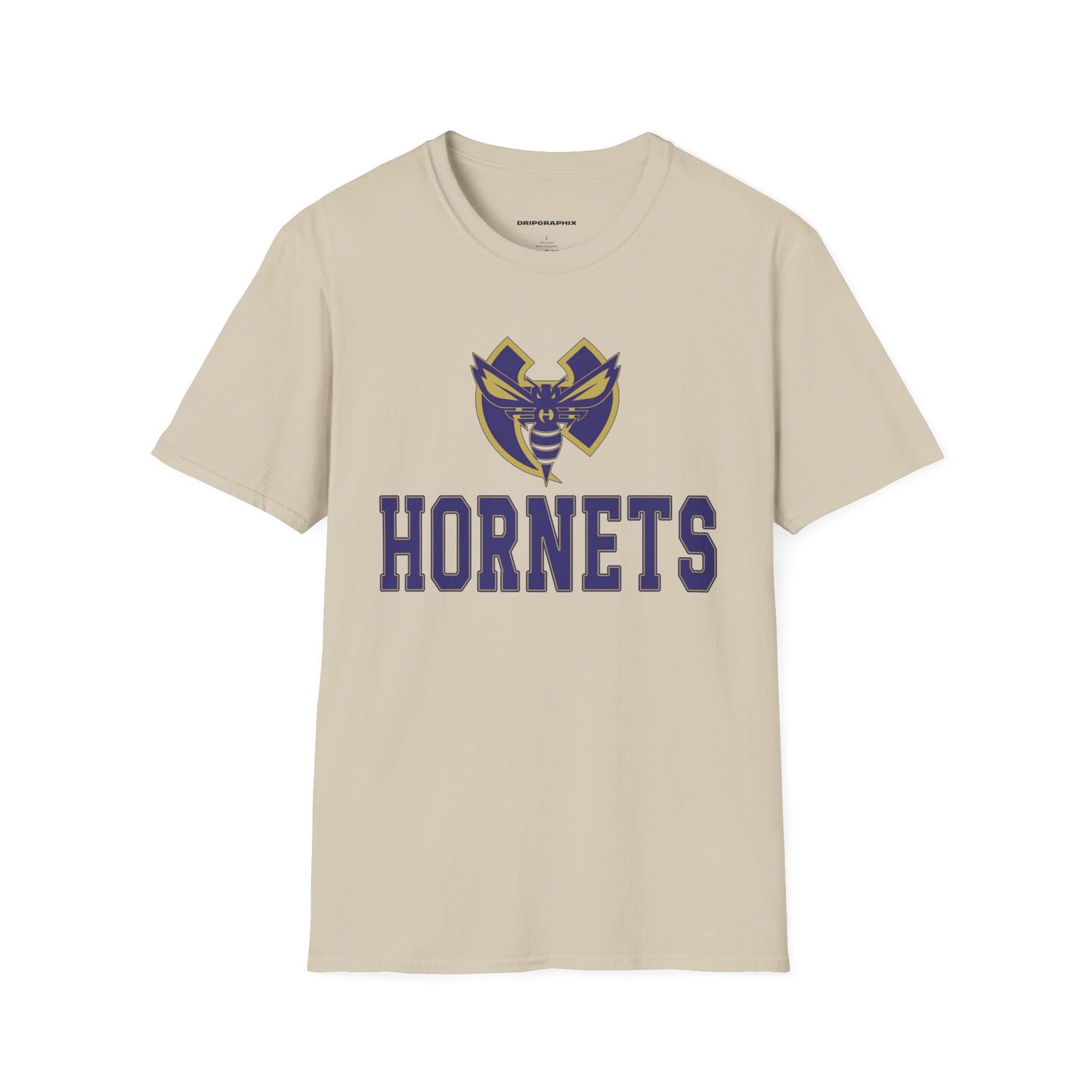Outlined Hornets with Logo
