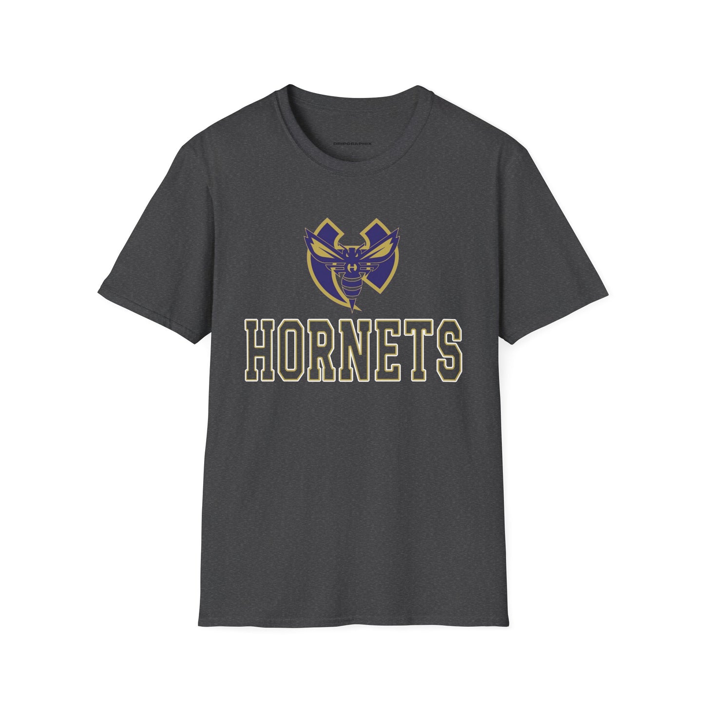 Outlined Hornets with Logo