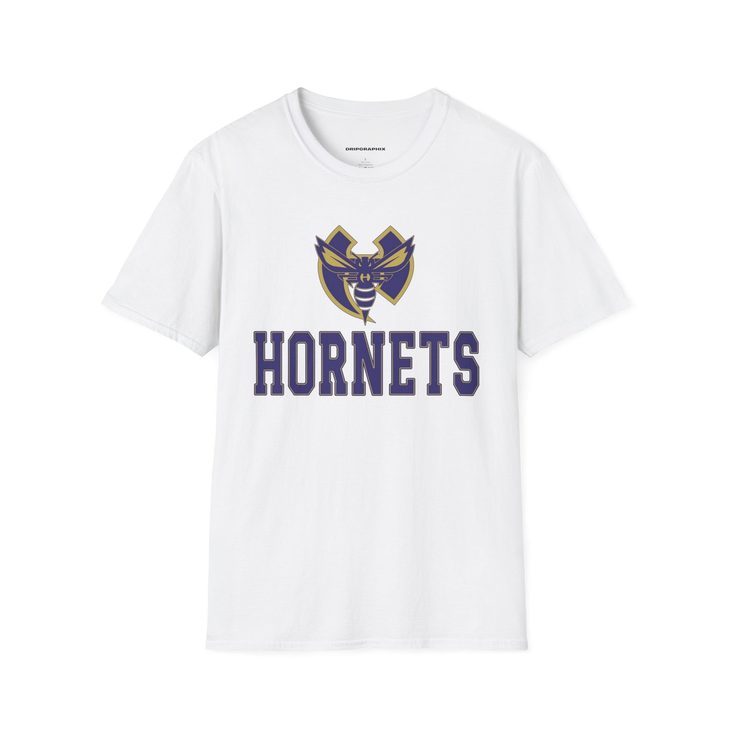 Outlined Hornets with Logo