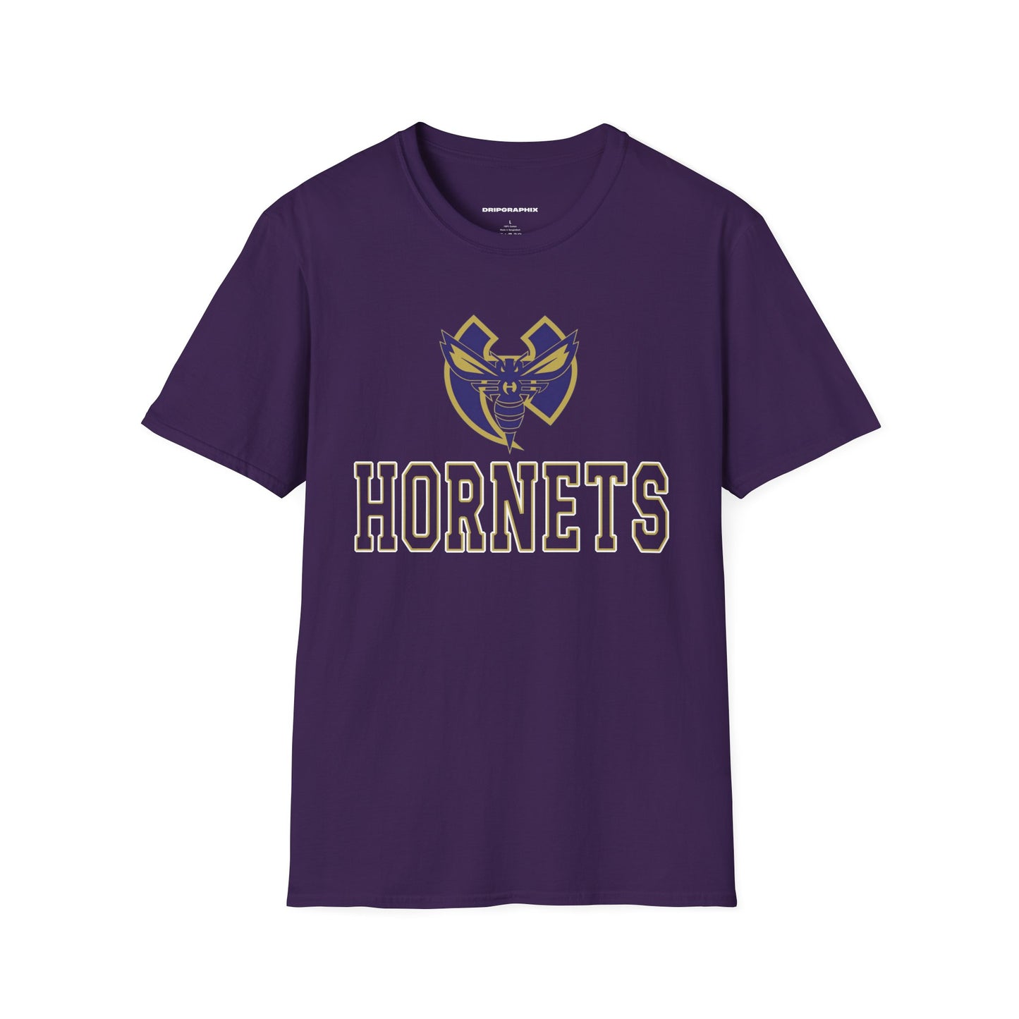 Outlined Hornets with Logo