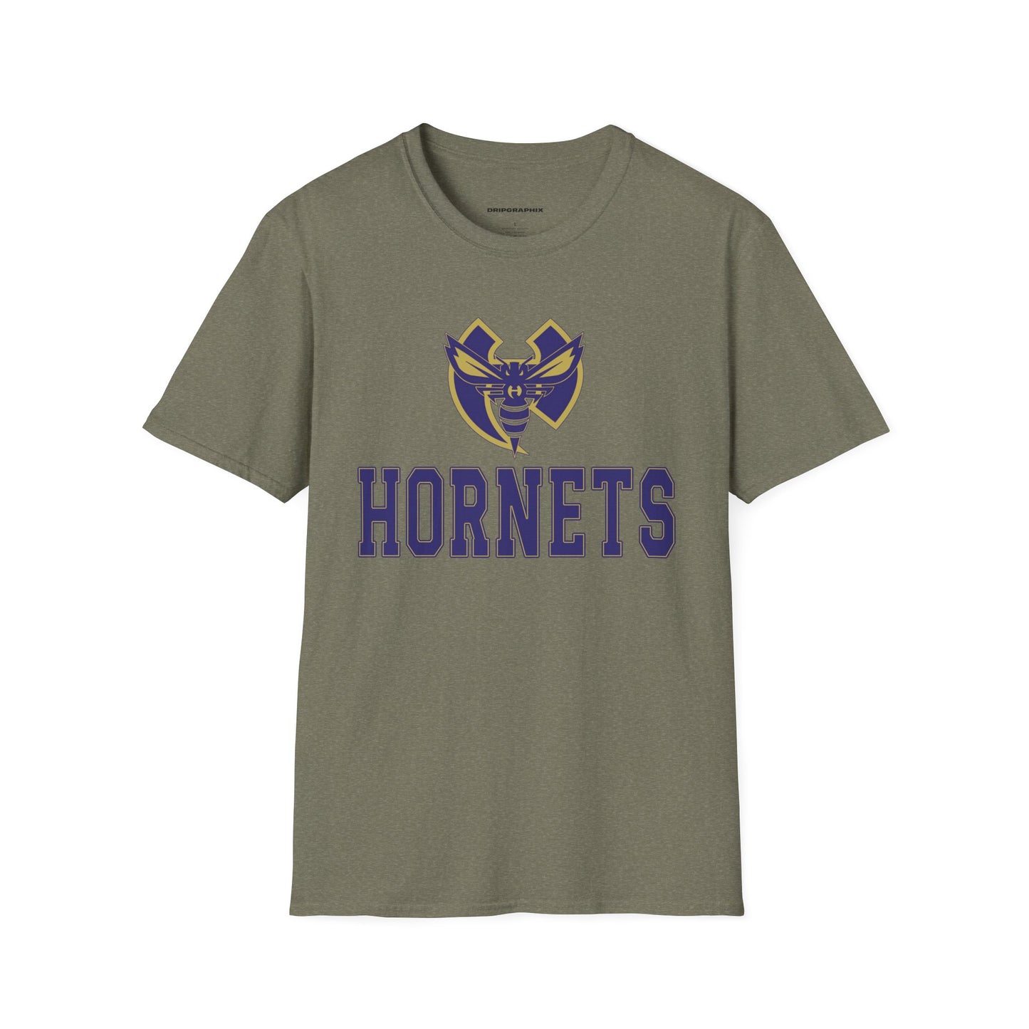 Outlined Hornets with Logo