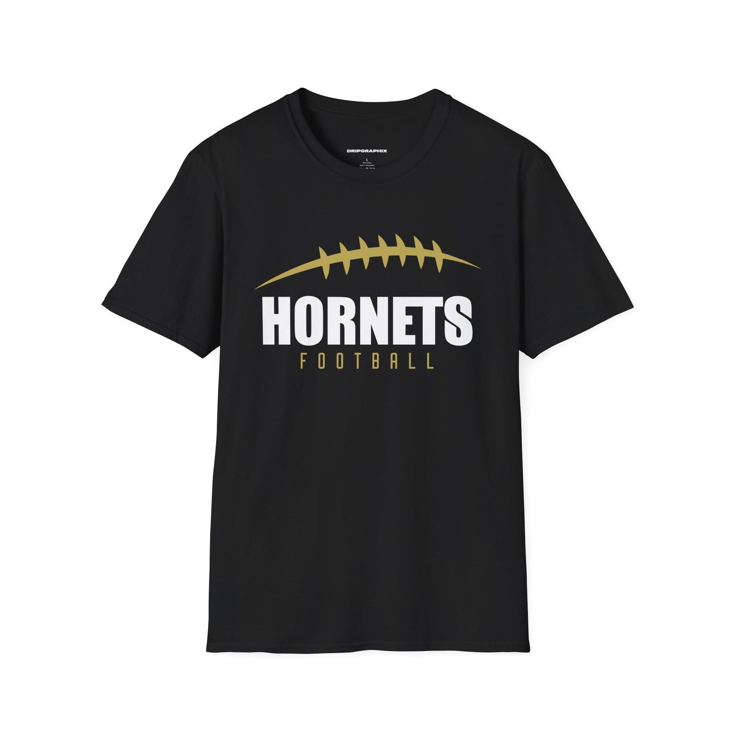 Hornets Football Available in T-Shirts, Hoodies, Crewnecks, & Long Sleeves