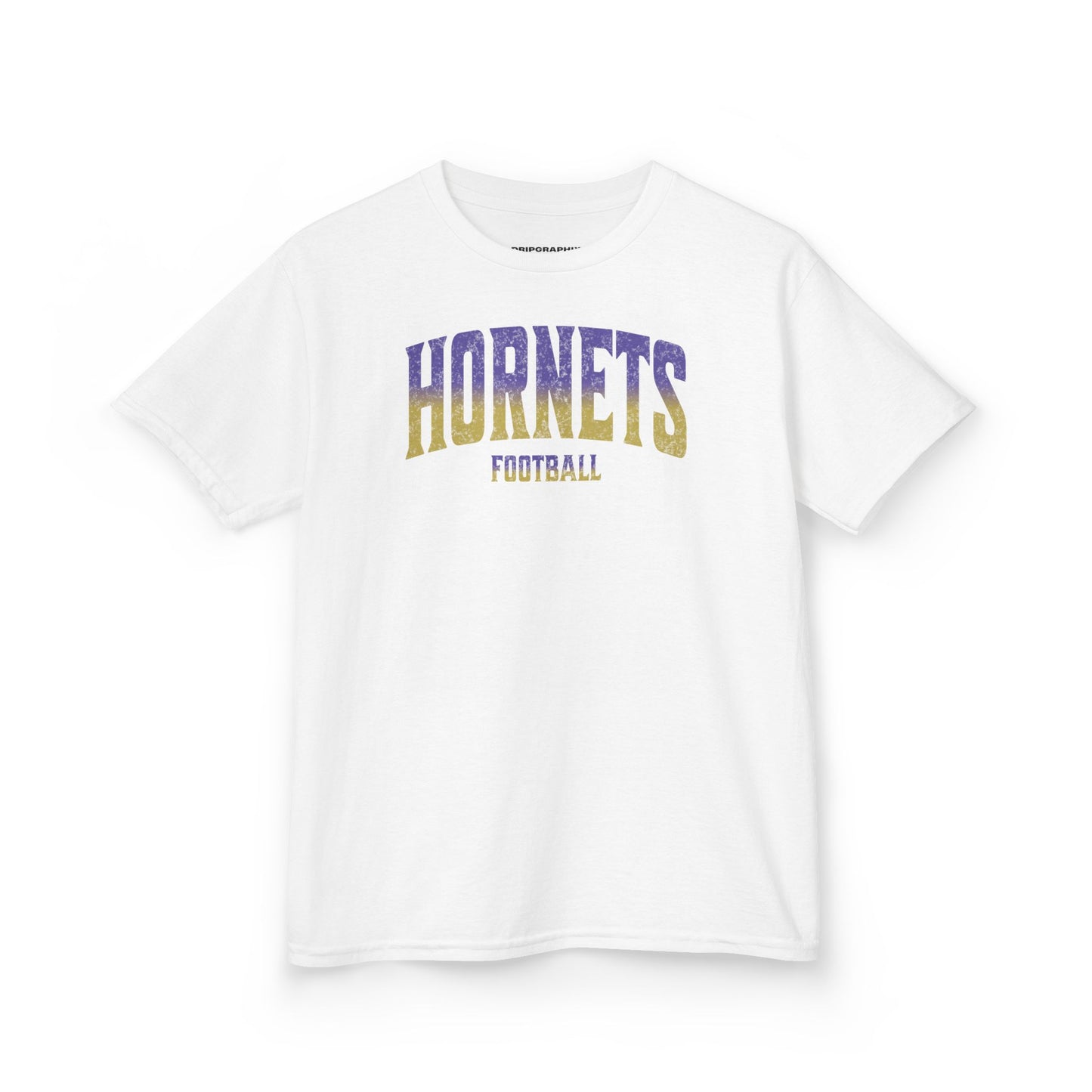 Grunge Arched Hornets Football Youth