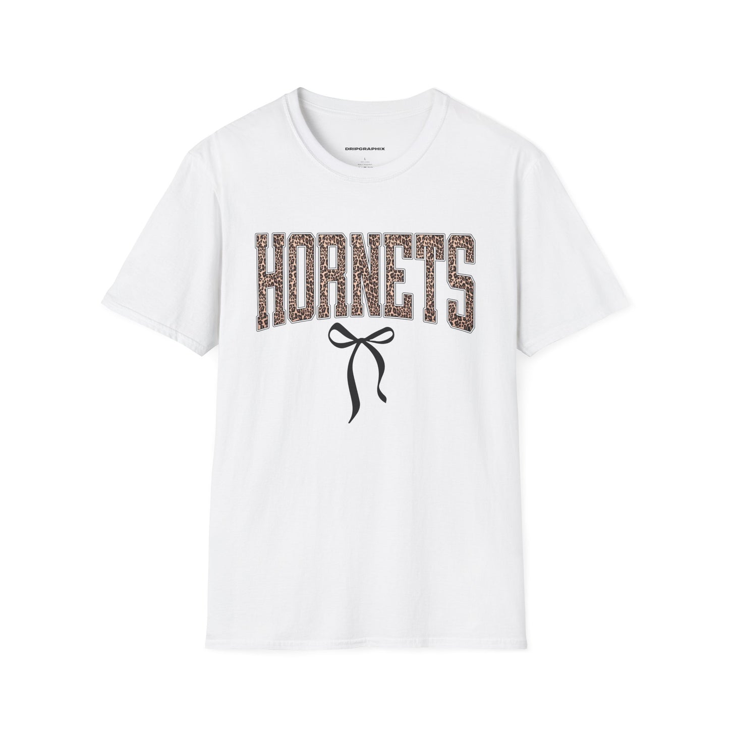Leopard Print Hornets with Bow