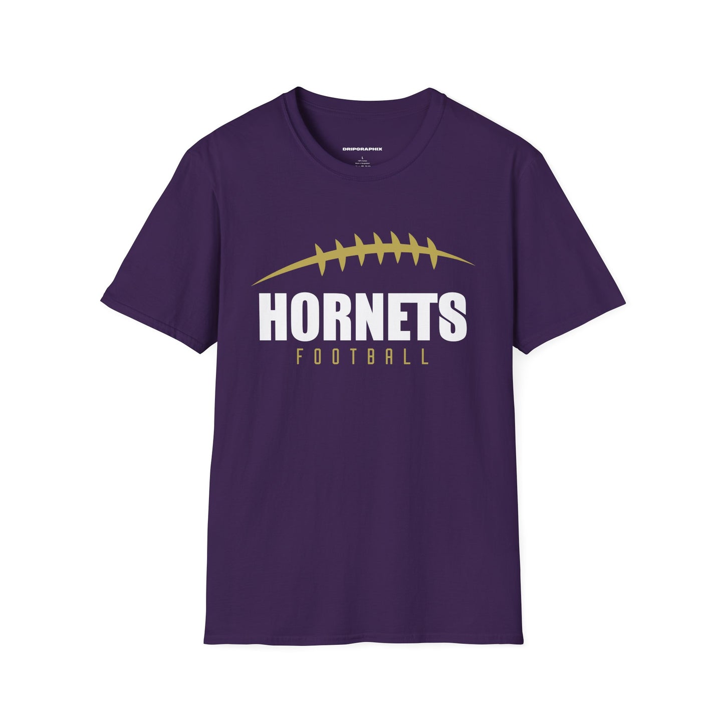 Hornets Football Available in T-Shirts, Hoodies, Crewnecks, & Long Sleeves
