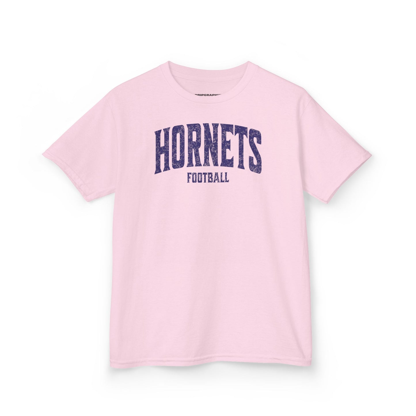 Grunge Arched Hornets Football Youth
