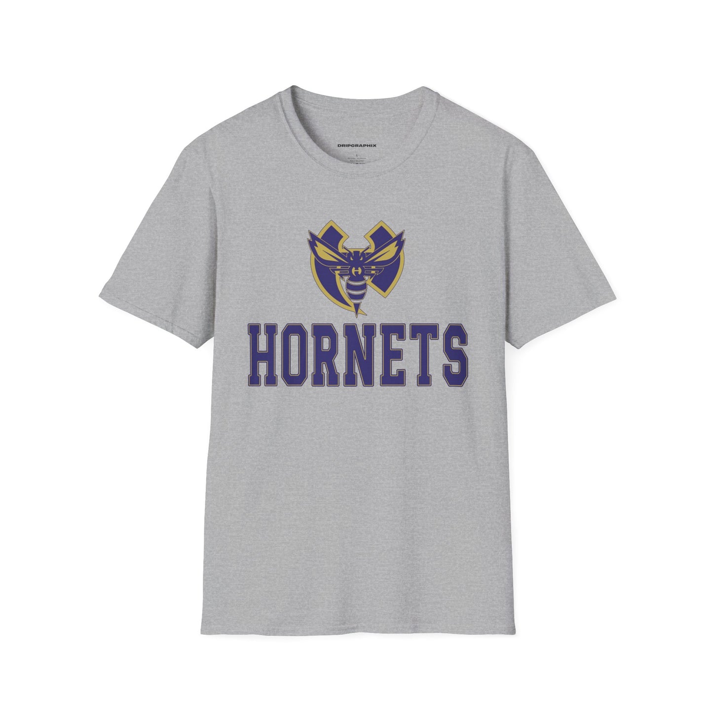 Outlined Hornets with Logo