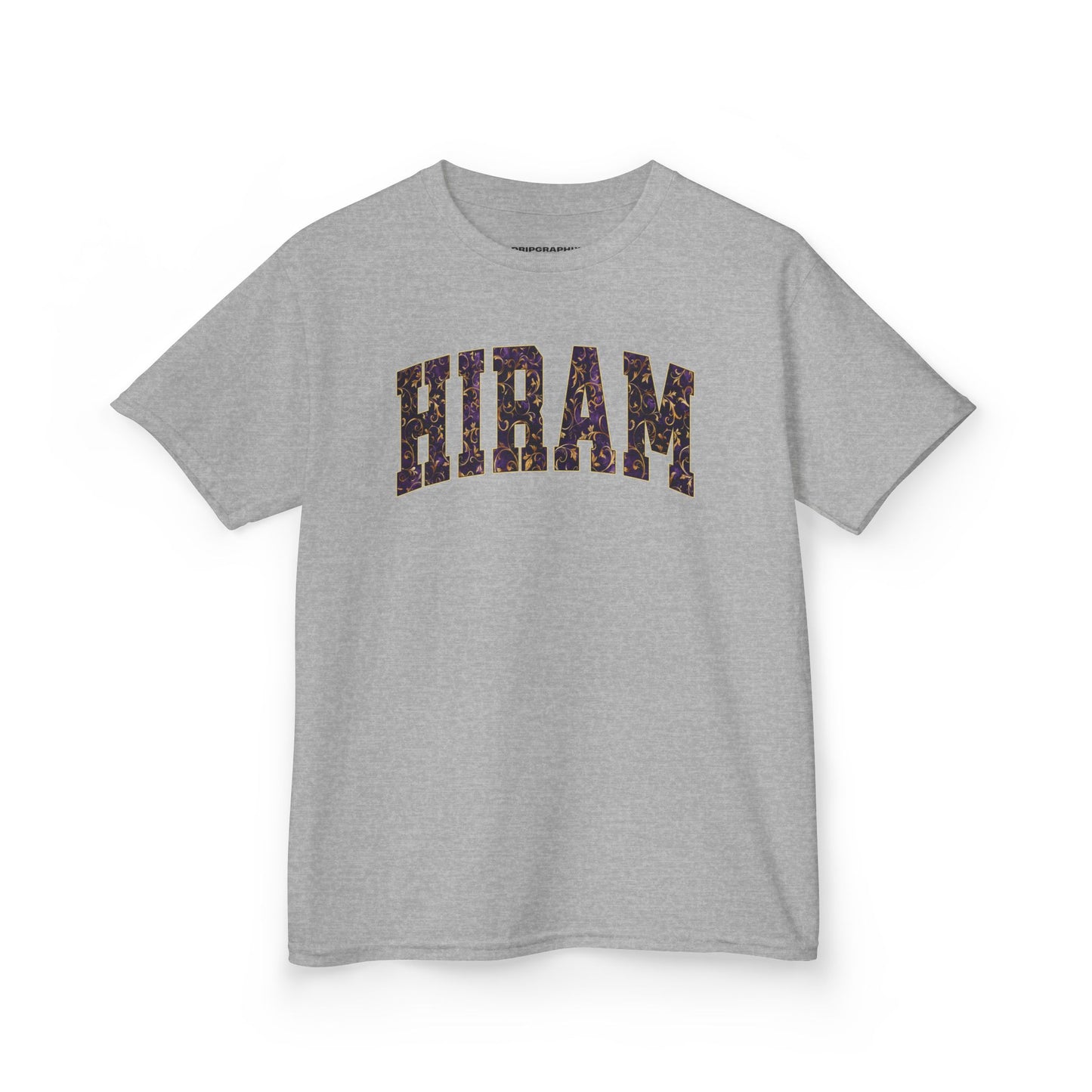 Purple & Gold Floral Hiram Youth