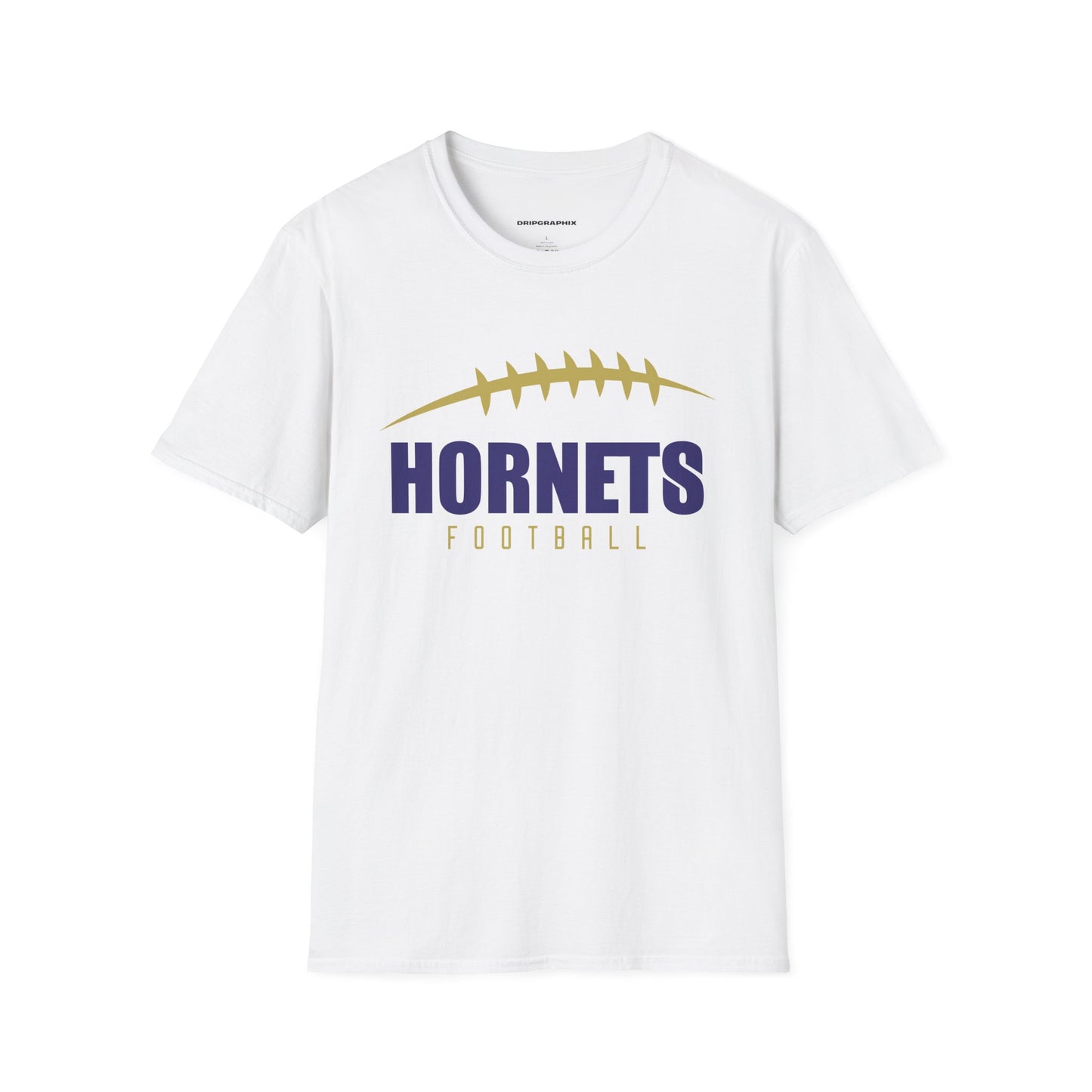 Hornets Football Available in T-Shirts, Hoodies, Crewnecks, & Long Sleeves