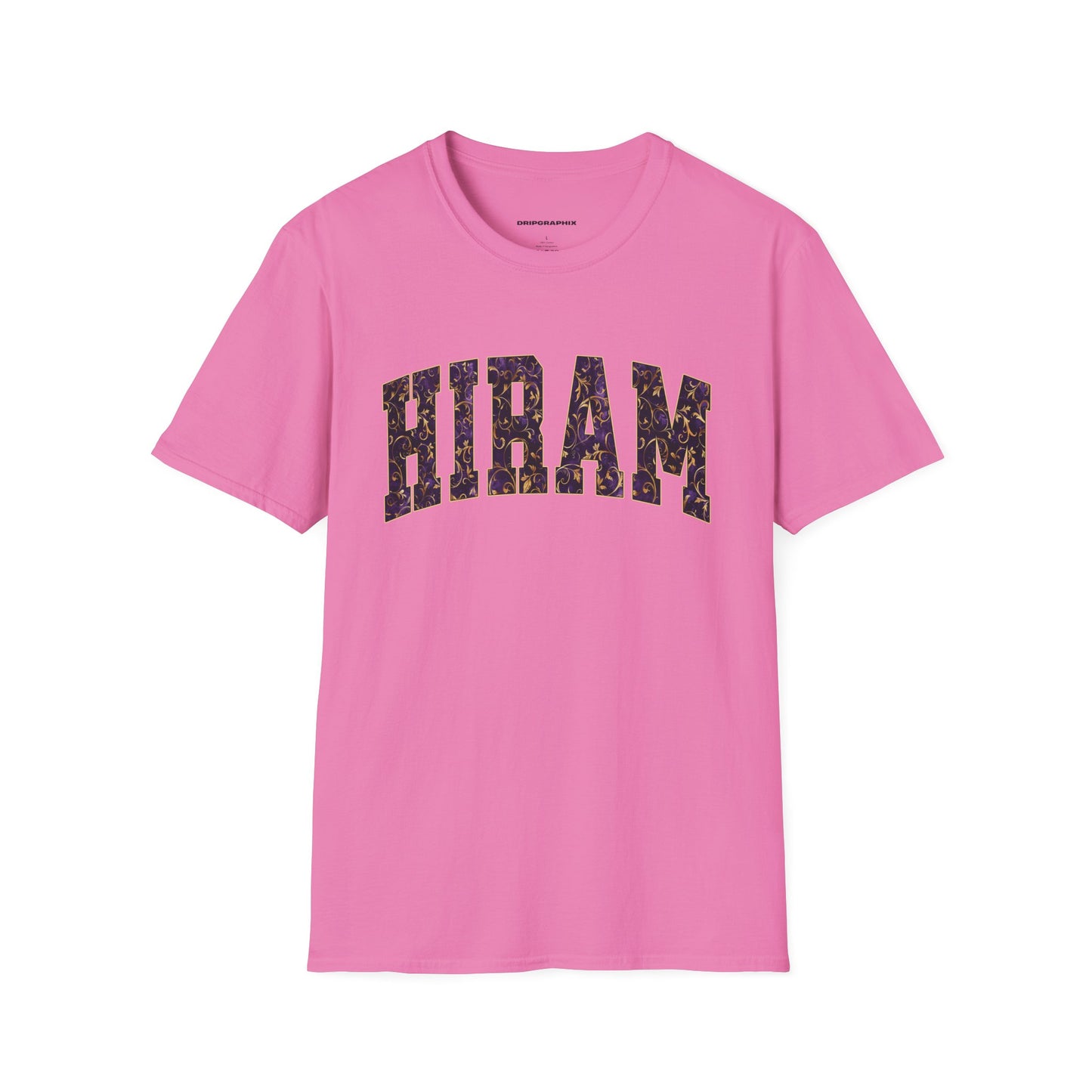 Purple & Gold Floral Hiram