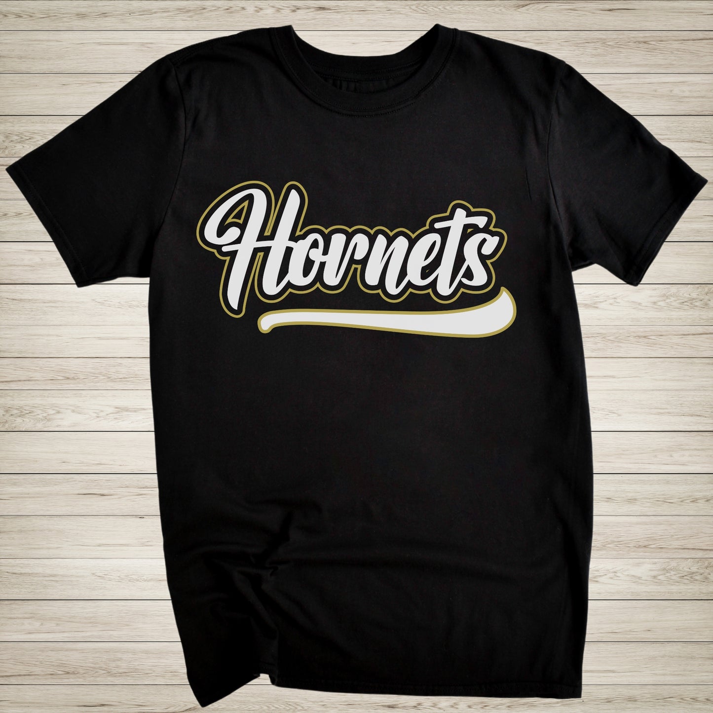 Thick Outline Cursive Hornets