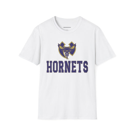 Outlined Hornets with Logo
