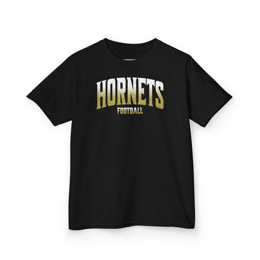 Grunge Arched Hornets Football Youth