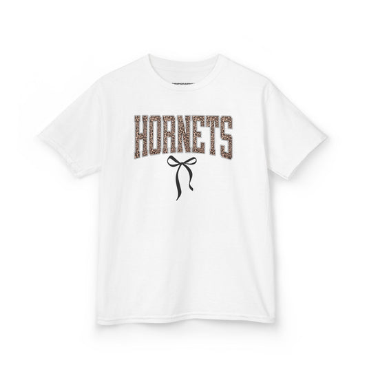 Leopard Print Hornets With Bow Youth