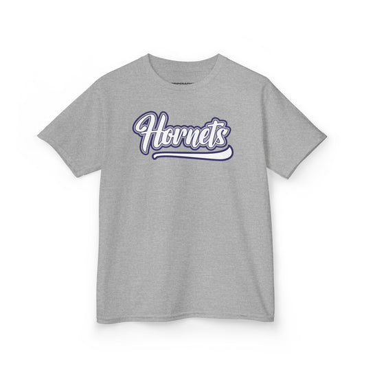 Thick Outline Cursive Hornets Youth