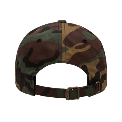 Camo Cursive Hornets Hat