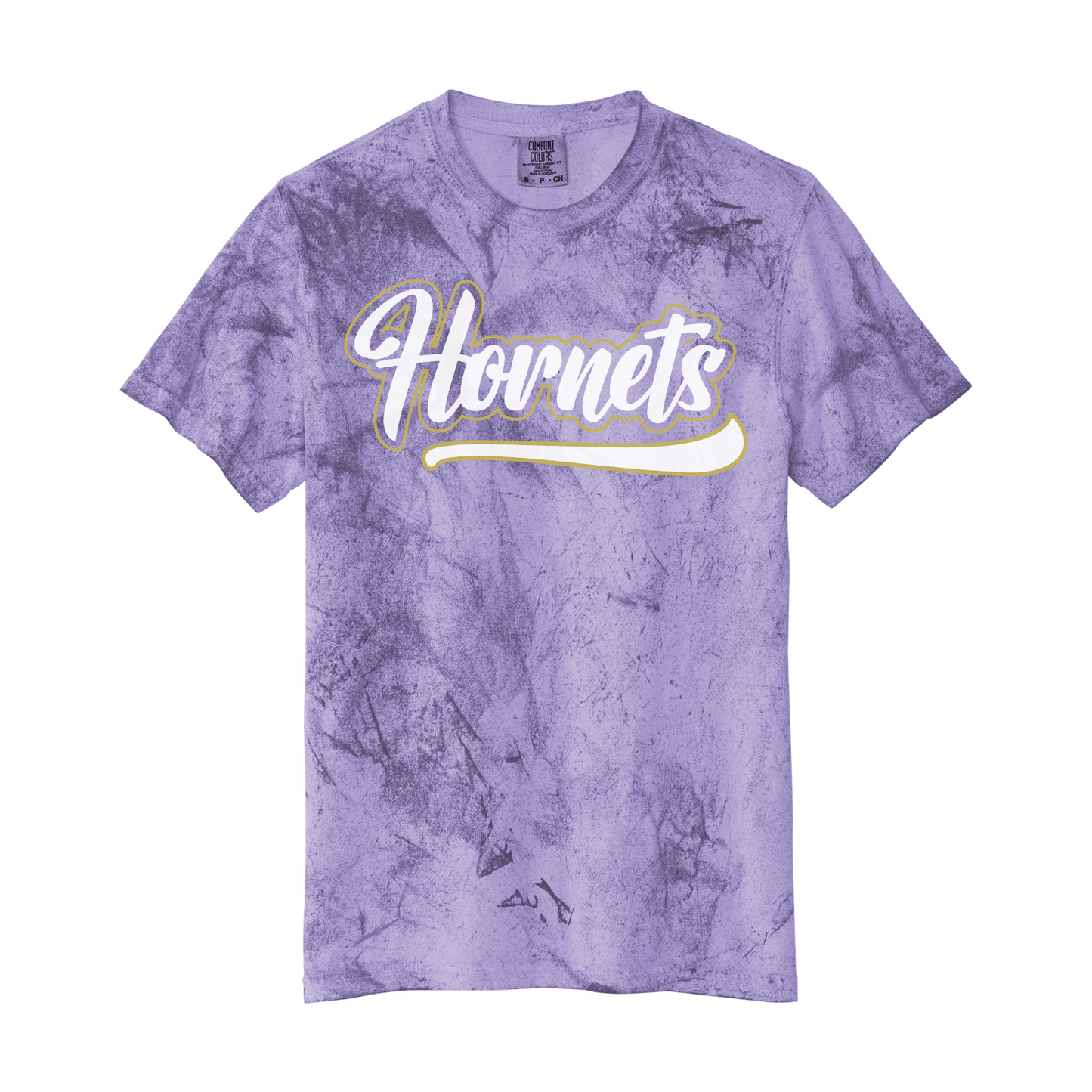 Premium Comfort Colors Thick Outline Cursive Hornets