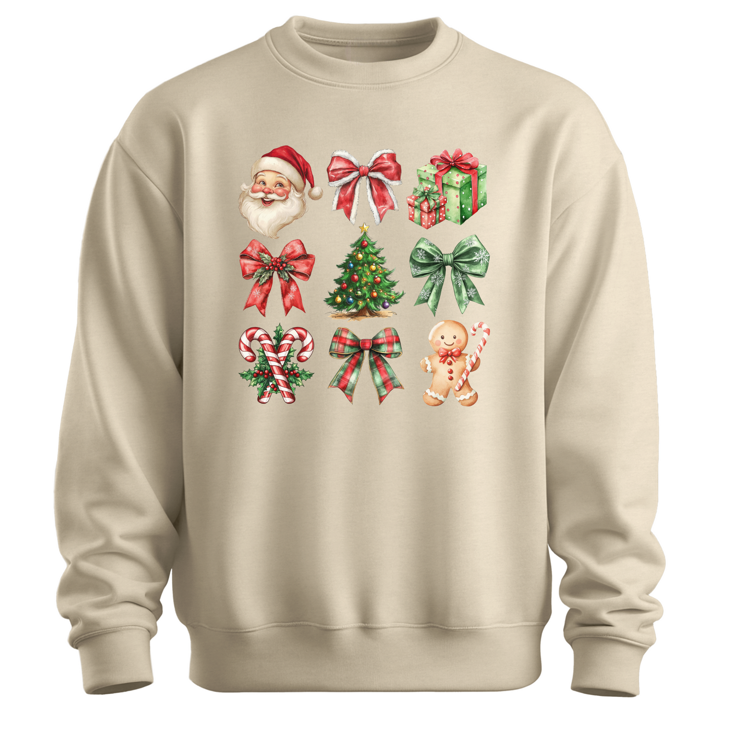 Vintage Christmas Icons Available In T-Shirts, Hoodies, Crewnecks, & Long Sleeves