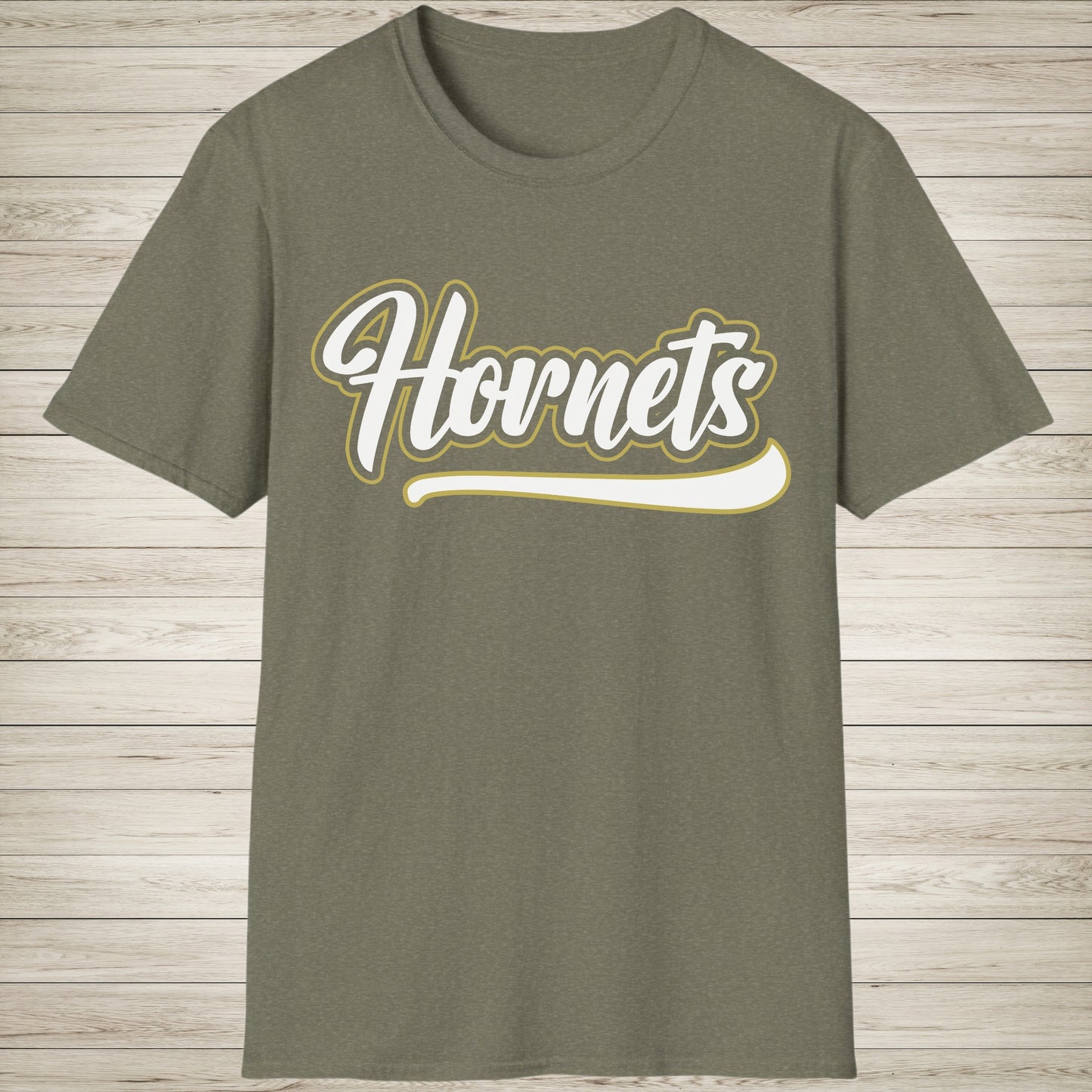 Thick Outline Cursive Hornets